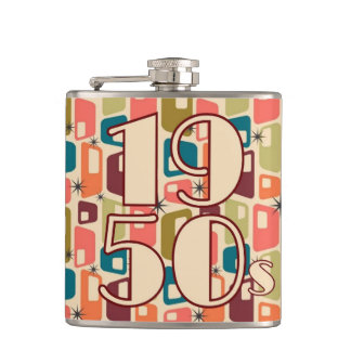 Design der 1950er Jahre Flachmann