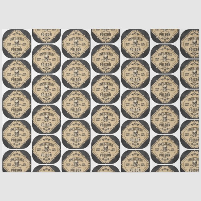 Design der Apotheke- und Polierreihe 8 Seidenpapier (Vorderseite)