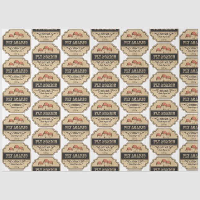 Design der Apotheke- und Potionsreihe 25 Seidenpapier (Vorderseite)