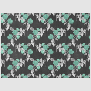 Design der Aqua- und Silver-Serie 11 Seidenpapier