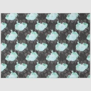 Design der Aqua- und Silver-Serie 15 Seidenpapier