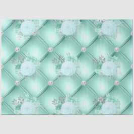 Design der Aqua- und Silver-Serie 3 Seidenpapier