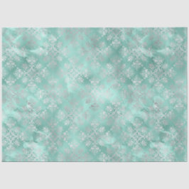 Design der Aqua- und Silver-Serie 7 Seidenpapier
