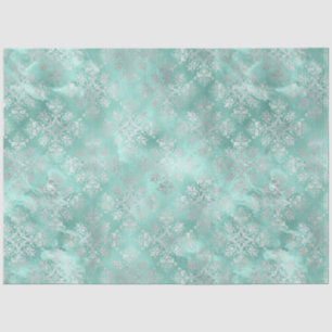 Design der Aqua- und Silver-Serie 7 Seidenpapier
