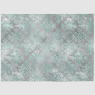 Design der Aqua- und Silver-Serie 9 Seidenpapier