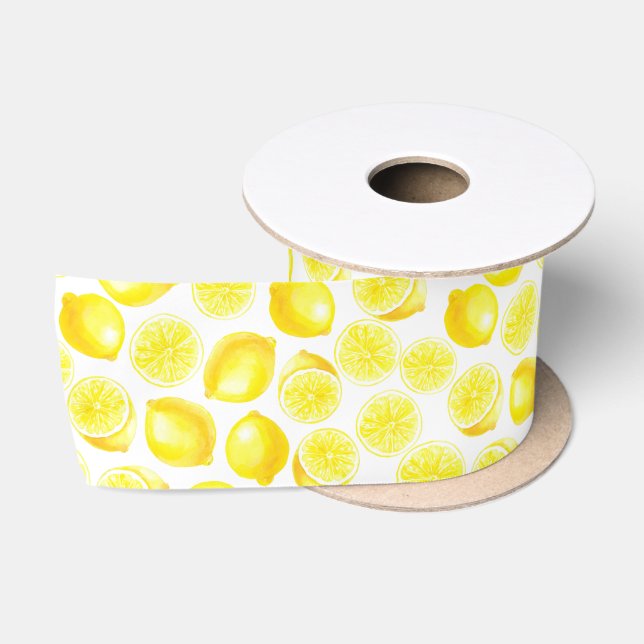 Design der Aquarellfarben Satinband (Spule)