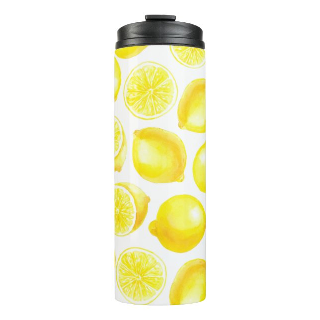 Design der Aquarellfarben Thermosbecher (Vorderseite)