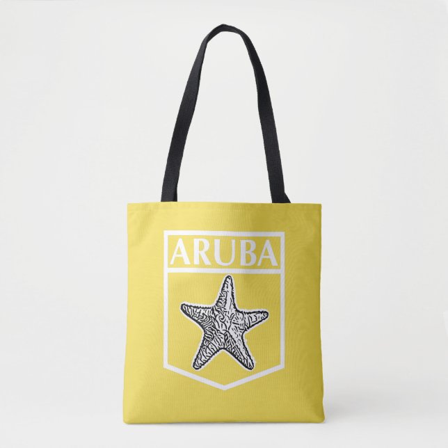 Design der Aruba-Insel - benutzerdefinierte Multim Tasche (Vorderseite)