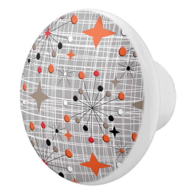 Design der atomaren Sternexplosion Keramikknauf (Rechts)