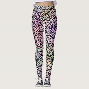Design der beeindruckenden Leopard-Serie 6 Leggings