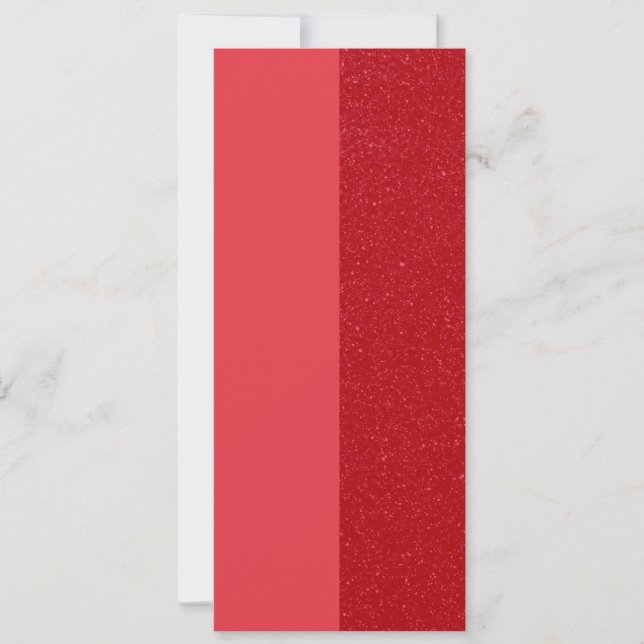 Design der benutzerdefinierten Tomato Red Glitzer  (Vorderseite)