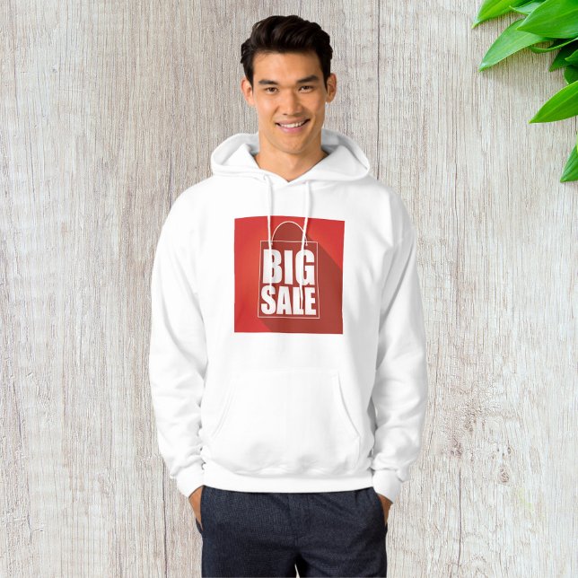 Design der Big Sale Red Retail Bag Hoodie (Von Creator hochgeladen)