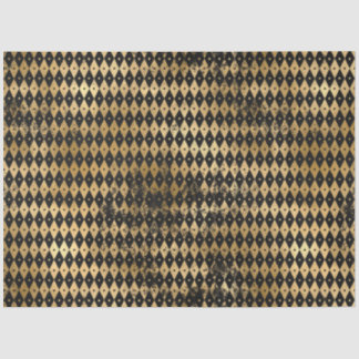 Design der Black and Gold Circus Serie 10 Seidenpapier