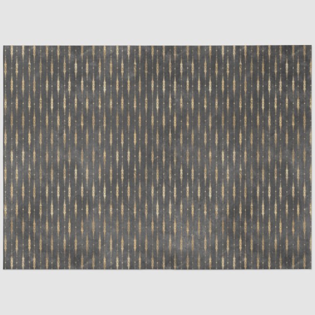 Design der Black and Gold Circus Serie 13 Seidenpapier (Vorderseite)