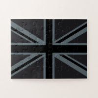 Design der Black Union Jack Flag