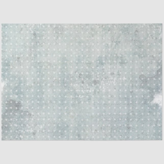 Design der blauen Alice im Wunderland 14 Seidenpapier (Vorderseite)