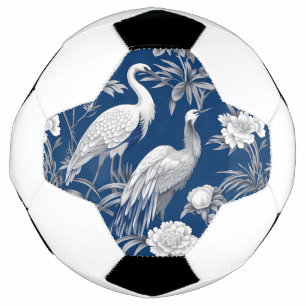 Design der Blue and White Chinoserie Series 7 Fußball