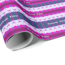 Design der Bright Strips Geschenkpapier