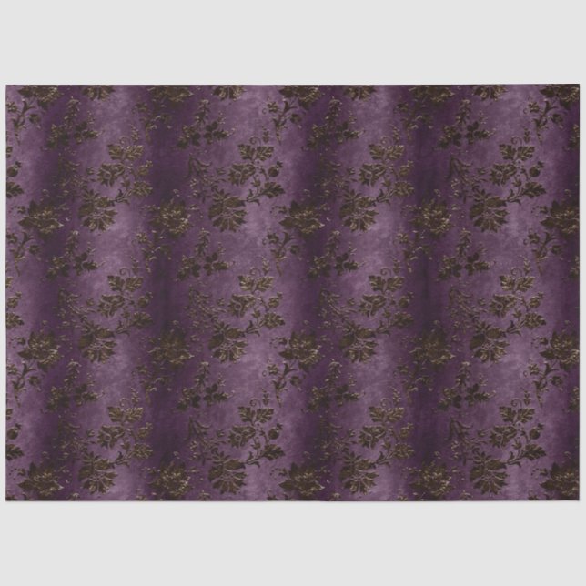 Design der Bronze-Velvet-Serie 4 Seidenpapier (Vorderseite)