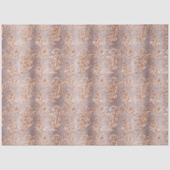 Design der Champagner-Velvet-Serie 6 Seidenpapier (Vorderseite)