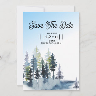 Design der Classic Winter Wedding Invitations Card Einladung
