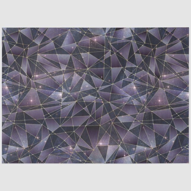 Design der Crystal-Serie um Mitternacht 6 Seidenpapier (Vorderseite)