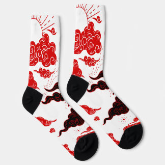 Design der dicken Socken