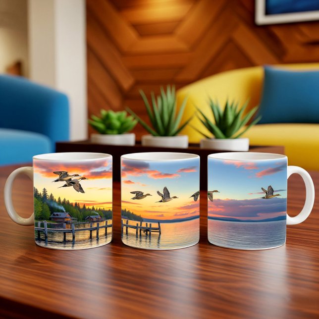 Design der digitalen Tasse für Nördliche Nadelbäum (Von Creator hochgeladen)