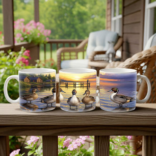 Design der digitalen Tasse für Nördliche Nadelbäum