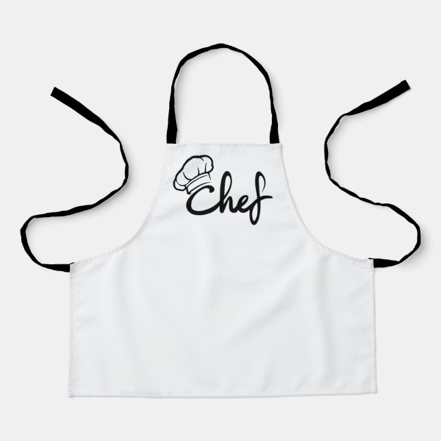 Design der eleganten Schürze von Koch (Vorderseite)