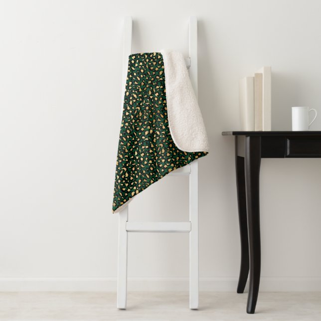 Design der Emerald- und Gold-Safari-Serie 1 Sherpadecke (Beispiel)