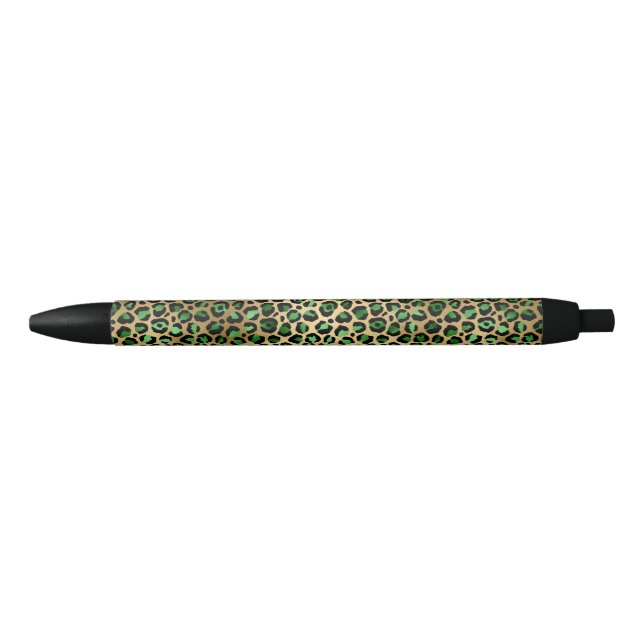Design der Emerald- und Gold-Safari-Serie 8 Kugelschreiber (Vorderseite)