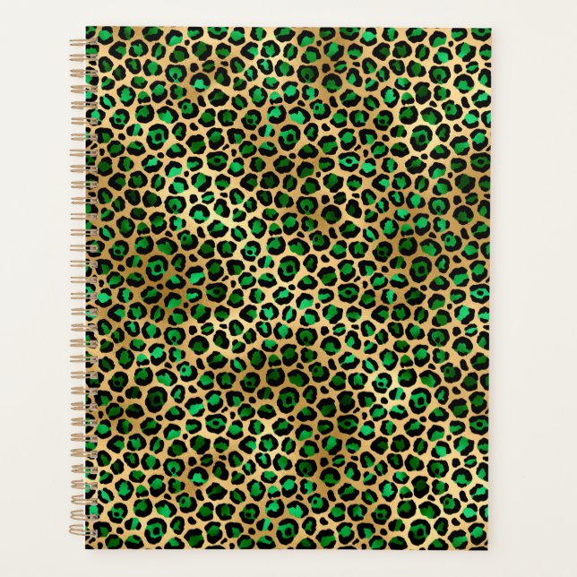 Design der Emerald- und Gold-Safari-Serie 8 Planer (Vorderseite)