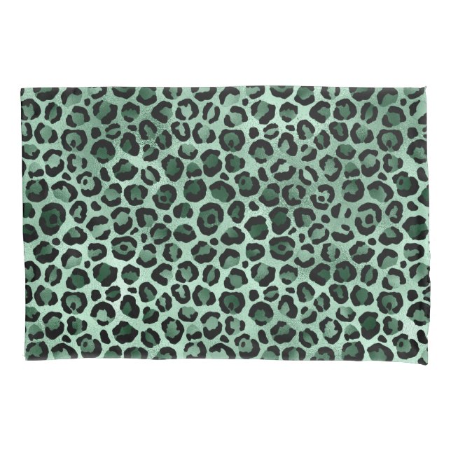 Design der Emerald- und Gold-Safari-Serie 9 Kissenbezug (Vorderseite)