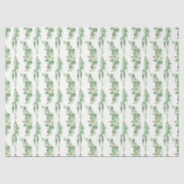 Design der Eukalyptus-Wasserfarben-Serie 10 Seidenpapier