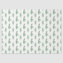 Design der Eukalyptusserie Watercolor 12 Seidenpapier