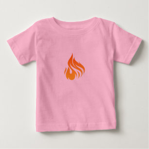 Design der Feuerwerkskunst Baby T-shirt