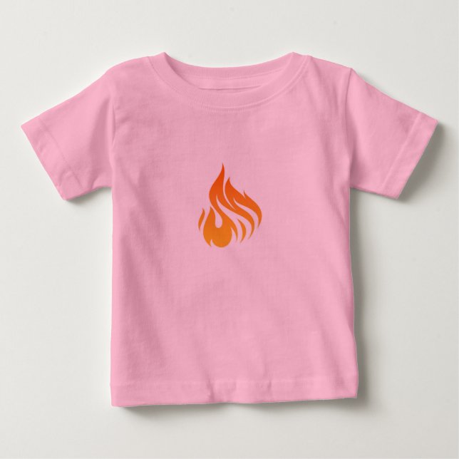 Design der Feuerwerkskunst Baby T-shirt (Vorderseite)