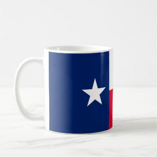 Design der Flaggen des Texas-Zustands Kaffeetasse
