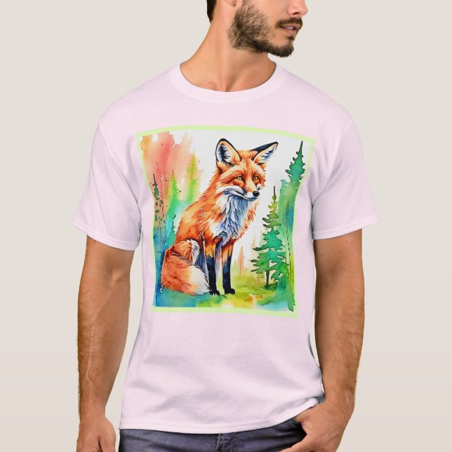 Design der Forstfosse T-Shirt (Vorderseite)