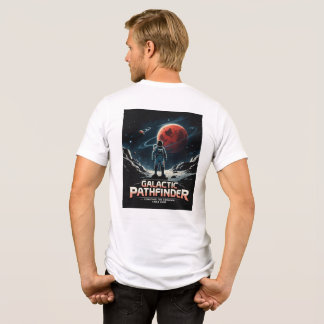 Design der galaktischen Pathfinder Weltraumforschu Tri-Blend Shirt