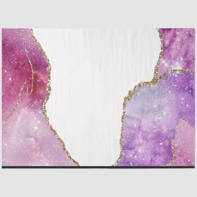 Design der Galaxy Agate Serie 5 Seidenpapier (Vorderseite)