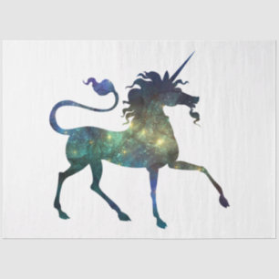 Design der Galaxy Unicorn Serie 18 Seidenpapier