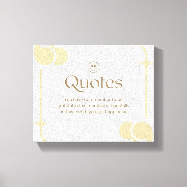 Design der gedruckten Leinwand (Vorderseite)