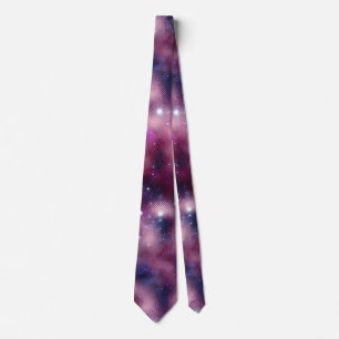 Design der glänzenden Galaxy-Serie 12 Krawatte