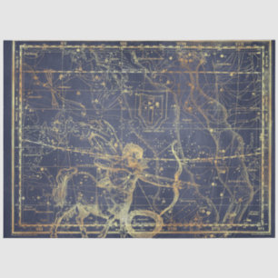 Design der Gold Star-Karte 6 Seidenpapier