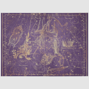 Design der Gold Star-Karte 9 Seidenpapier