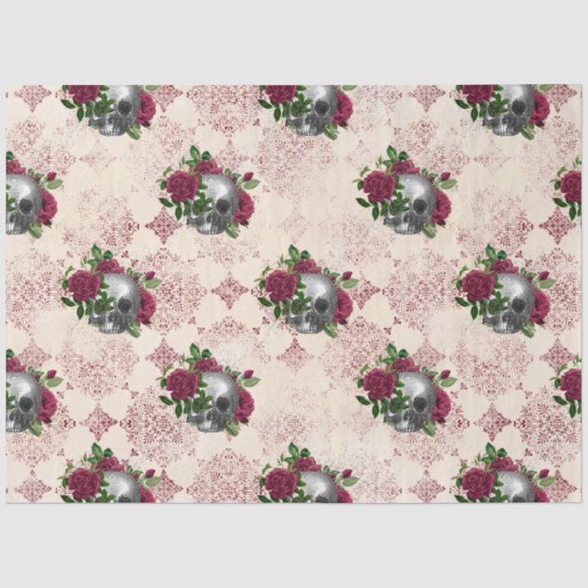 Design der Gothic Countenance 12 Seidenpapier (Vorderseite)
