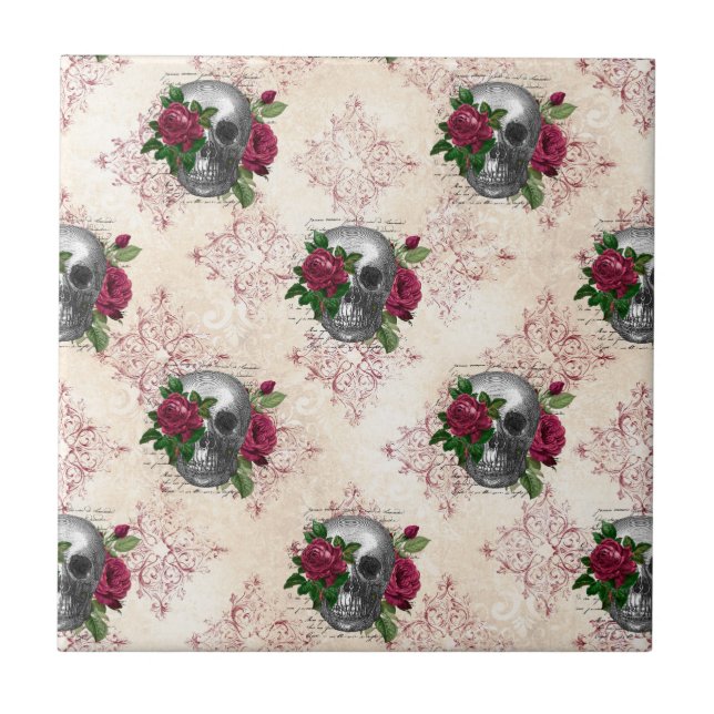 Design der Gothic Countenance 16 Fliese (Vorderseite)