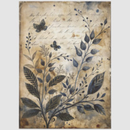 Design der Gothic Junk Journal-Serie 4 Seidenpapier